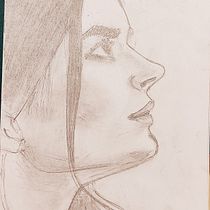 My project for course: Portrait Sketchbooking: Explore the Human Face. Sketching, Drawing, Portrait Drawing, Artistic Drawing, and Sketchbook project by nikhilgunjal1712 - 09.03.2023