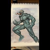 Mi proyecto del curso: Ilustración de personajes en acrílico. Traditional illustration, Character Design, Painting, Comic, Acr, and lic Painting project by Hugo Bello - 09.03.2023