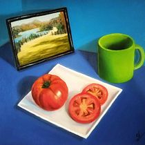 Mi proyecto del curso: Pintura al óleo desde cero Ein Projekt aus dem Bereich Bildende Künste, Malerei und Ölmalerei von Vladimir Gonzalez Avila - 04.09.2023