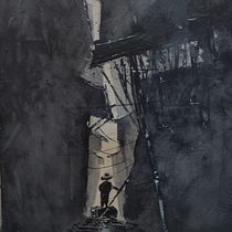Mon projet du cours : Peinture expressive à l'aquarelle : illustrations captivantes. Projekt z dziedziny  Sztuki piękne,  Malarstwo i Malowanie akwarelą użytkownika Thierry Schmaltz - 03.09.2023