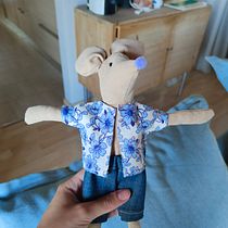 Il mio progetto del corso: Design e confezione di pupazzi di stoffa. Design de personagens, Artesanato, Design de brinquedos, e Costura projeto de elisahplombardi - 04.09.2023