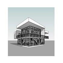 Mi proyecto del curso: Diseño y modelado arquitectónico 3D con Revit. Un projet de 3D, Architecture, Architecture d'intérieur, Modélisation 3D, Architecture numérique , et ArchVIZ de Ximena Aguilar Accourtt - 04.09.2023