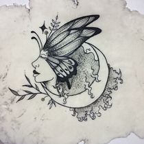 Meu projeto do curso: Técnicas de tatuagem blackwork com fine line. Tattoo Design, and Traditional illustration project by Debor.Artt | Tatuadora - 09.05.2023
