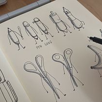 Mijn project van de cursus: De kunst van sketching: tover je schetsen om tot kunst Ein Projekt aus dem Bereich Traditionelle Illustration, Bleistiftzeichnung, Zeichnung und Sketchbook von Ellemijn Hendriks - 11.03.2023