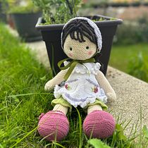 Mi proyecto del curso: Elaboración de muñecas amigurumi románticas Ein Projekt aus dem Bereich H, werk, Spielzeugdesign, Weben, Crochet, Amigurumi und Textildesign von xxr4xrbn42 - 05.09.2023
