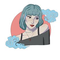 Meu projeto do curso: Retrato de personagens em estilo cartoon com Procreate. Character Design, Digital Illustration, Digital Drawing, and Digital Painting project by Fernanda Cristina - 09.05.2023