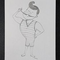 Meu projeto do curso: Introdução à criação de personagens estilo cartoon. Un projet de Illustration traditionnelle, Conception de personnages , et Dessin de Susana Garcia - 06.09.2023