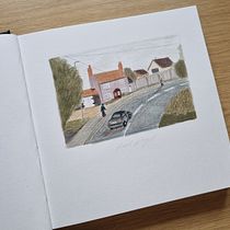 My project for course: Sketchbook Illustration with Colored Pencils. Ilustração tradicional, Artes plásticas, Esboçado, Desenho a lápis, Desenho, Desenho artístico, e Sketchbook projeto de Rebecca Lane - 06.09.2023