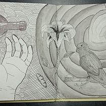Mi proyecto del curso: Técnicas de dibujo para principiantes: trabaja la observación. Un progetto di Bozzetti, Disegno a matita, Disegno, Sketchbook e Illustrazione con inchiostro di Brenda Adriana Moreira - 06.09.2023