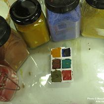 Mon projet du cours : Préparation d’aquarelles artisanales. Arts, Crafts, Fine Arts, Painting, Watercolor Painting, DIY, and Color Theor project by marylenefaucher - 09.07.2023