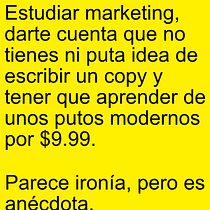 Aquí va el puto proyecto. Un progetto di Pubblicità, Cop, writing, Stor, telling e Comunicazione di Fernando Santos - 02.09.2023
