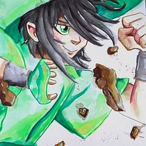 Meu projeto do curso: Ilustração expressiva de mangá em aquarela. Un projet de Illustration traditionnelle, Dessin, Aquarelle , et Manga de Jaque Alves - 07.09.2023