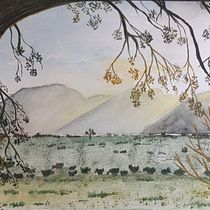 Mi proyecto del curso: Paisajes de ensueño con acuarela: plasma la luz. Pintura, e Pintura em aquarela projeto de cintyaortizlemos - 08.09.2023