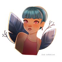 Mon projet du cours : Portrait de personnages de cartoon avec Procreate. Un proyecto de Diseño de personajes, Ilustración digital, Dibujo digital y Pintura digital de Sandy - 08.09.2023