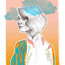 Mi proyecto del curso: Retrato con lápiz, técnicas de color y Photoshop. Projekt z dziedziny Trad, c, jna ilustracja,  Sztuki piękne, R, sunek ołówkiem,  R, sunek, Ilustracja c, frowa i Portret użytkownika Ana María Soler Lajarín - 09.09.2023
