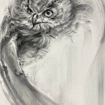 My project for course: Expressive Drawing with Charcoal. Fine Arts, Drawing, Portrait Drawing, and Naturalistic Illustration project by Joanne Xu - 09.09.2023
