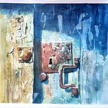 Mein Abschlussprojekt für den Kurs: Aquarell Textur-Meisterkurs. Fine Arts, Painting, and Watercolor Painting project by josef_lermer - 09.10.2023