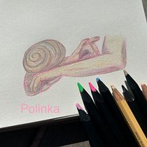 Mon projet du cours : Illustration surréaliste inspirée par la nature. Traditional illustration, Pencil Drawing, Drawing, Artistic Drawing, Naturalistic Illustration, and Colored Pencil Drawing project by polinka_mn - 09.10.2023