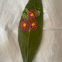 Mi proyecto del curso: Bordado con materiales orgánicos alternativos. Embroider, and Textile Design project by María Graciela Hernández Carmona - 09.10.2023