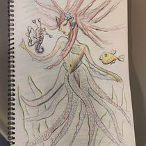 My project for course: Fantasy Sketchbook: Draw Characters from Imagination. Ilustração tradicional, Criatividade, Desenho, e Sketchbook projeto de Marta Rubio - 08.09.2023