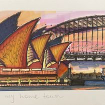 My project for course: Expressive Architectural Sketching with Colored Markers. Sketching, Drawing, Architectural Illustration, Sketchbook & Ink Illustration project by cherinekokic - 09.11.2023