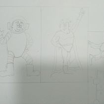 Mi proyecto del curso: Introducción a la creación de personajes estilo cartoon. Un projet de Illustration traditionnelle, Conception de personnages , et Dessin de Carlos M Zamora - 11.09.2023