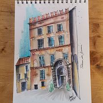 Il mio progetto del corso: Disegno architettonico espressivo con pennarelli colorati. Sketching, Drawing, Architectural Illustration, Sketchbook & Ink Illustration project by Lorenza Cambioli - 09.11.2023