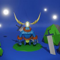 Mi proyecto del curso: Modelado de personajes low poly para videojuegos Ein Projekt aus dem Bereich 3D, 3-D-Modellierung, Videospiele, Design von 3-D-Figuren und Design für Videospiele von Esteban Carvajal Araya - 11.09.2023