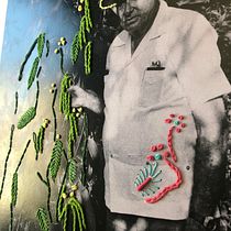 Mon projet du cours : Initiation à la broderie de photos : images et textures. Photograph, Paper Craft, Embroider, DIY, and Textile Design project by Laure - 08.07.2023