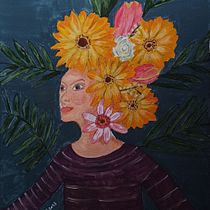 Il mio progetto del corso: Pittura botanica con colori acrilici. Traditional illustration, Fine Arts, Painting, Acr, lic Painting, and Botanical Illustration project by laura.saporito - 09.13.2023