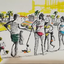 Mi proyecto del curso: Sketching urbano: dibuja tu ciudad en movimiento. Traditional illustration, Sketching, Drawing, Watercolor Painting, Architectural Illustration, and Sketchbook project by Julio Luján - 09.13.2023