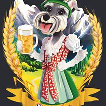 Lollinha the Brewer. Traditional illustration, Character Design, Drawing, Digital Illustration, and Watercolor Painting project by Julia Maria Maia - 09.09.2023