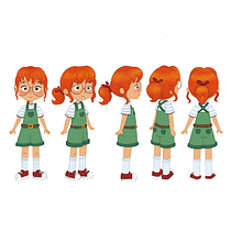 Mi proyecto del curso: Diseño de personajes para animación con Photoshop. Animation, Character Design, and Character Animation project by Daniela Torres Maldonado - 09.14.2023
