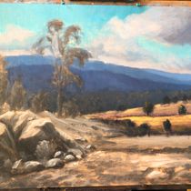 My project for course: Landscape Oil Painting . Fine Arts, Painting, and Oil Painting project by Christopher Vidal - 09.13.2023