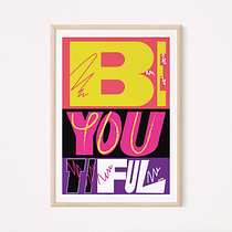 My project for course: Designing a Typographic Poster with Illustrator. Un proyecto de Diseño, Diseño gráfico, Tipografía, Creatividad, Diseño de carteles y Diseño digital de Yan Burbano - 14.09.2023