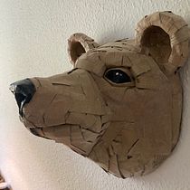 My project for course: Cardboard Sculptures for Beginners. Character Design, Arts, Crafts, Fine Arts, and Sculpture project by Mette Herdel - 09.14.2023