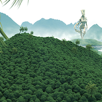 My project for course: Surreal Fantasy Landscapes in 3D. 3D, 3D Animation, and 3D Modeling project by Islam Mohamed - 09.10.2023