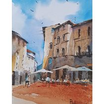 Il mio progetto del corso: Tecniche moderne di acquerello paesaggistico. Un progetto di Pittura e Pittura ad acquerello di Enrico Bertuzzi - 14.09.2023