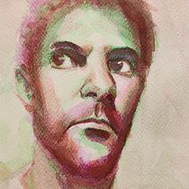 My project for course: Artistic Portrait with Watercolors. Fine Arts, Painting, Watercolor Painting, and Portrait Drawing project by spencer boxer - 09.14.2023