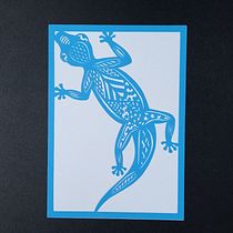 Meu projeto do curso: Introdução ao papercut com a técnica kiriê. Un projet de Illustration traditionnelle, Artisanat, Papercraft , et DIY de Susana Garcia - 14.09.2023