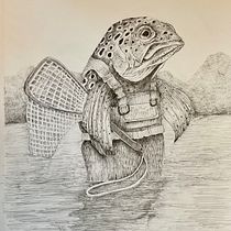 My project for course: Surrealistic Fineliner Illustration. Ilustração tradicional, Desenho a lápis, Desenho, Desenho realista, Desenho artístico e Ilustração com tinta projeto de aelksnis - 12.09.2023