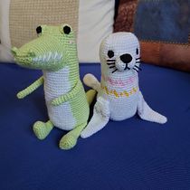 Mi proyecto del curso: Crochet: crea y transforma tus amigurumis. Arts, Crafts, To, Design, Fiber Arts, DIY, Crochet, Amigurumi, and Textile Design project by valery_ibarra - 09.11.2023