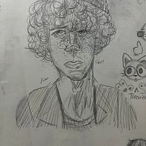 Angle Face Portraits. Sketching, Drawing, Portrait Drawing, Artistic Drawing, and Sketchbook project by Hailey Alexander - 09.15.2023