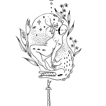 Final project: Ode to Past Lives. Design, Traditional illustration, Creativit, Pencil Drawing, Drawing, and Tattoo Design project by Lakan Ubaya Nagsalad - 09.12.2023