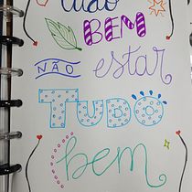 Meu projeto do curso: Lettering criativo: desenhe palavras com estilo. Lettering, H, and Lettering project by Juliana Drusz - 09.15.2023