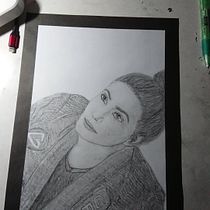 Meu projeto do curso: Retrato realista a lápis: capture histórias e emoções. Traditional illustration, Pencil Drawing, Drawing, Portrait Drawing, and Realistic Drawing project by Heitor Grein - 09.03.2023
