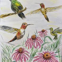My project for course: Illustrating Nature: A Creative Exploration. Traditional illustration, Painting, Drawing, Watercolor Painting, Ink Illustration, and Naturalistic Illustration project by Nancy Elmore - 09.15.2023
