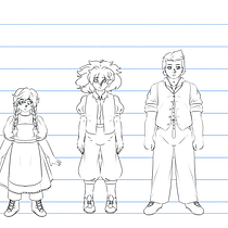 Mi proyecto del curso: Introducción al diseño de personajes para animación y videojuegos. Un projet de Illustration traditionnelle, Animation, Conception de personnages, Jeux vidéo , et Conception de jeux vidéo de cynthreybloom - 16.09.2023