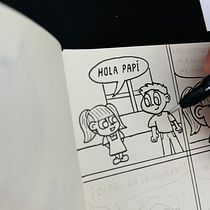 Mi proyecto del curso: Humor gráfico: danos la tira nuestra de cada día Ein Projekt aus dem Bereich Traditionelle Illustration, Comic, Bleistiftzeichnung, Zeichnung und Erzählung von Reyes Soto - 17.09.2023
