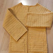 Mi proyecto del curso: Top-down: prendas a crochet de una sola pieza. Fashion Design, Fiber Arts, DIY, Crochet, and Textile Design project by Sandra Ferrando - 09.15.2023